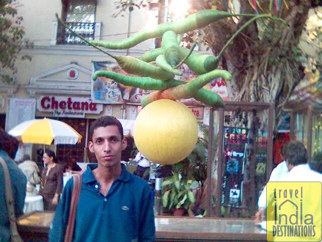 sharukh at kala ghoda arts festival during college