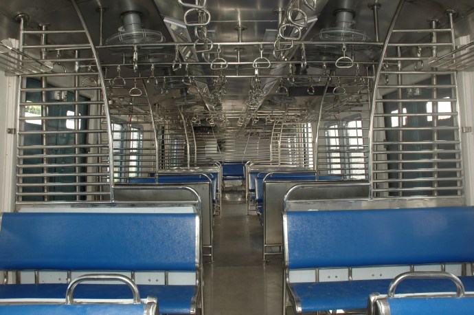 Mumbai Suburban Train Interiors