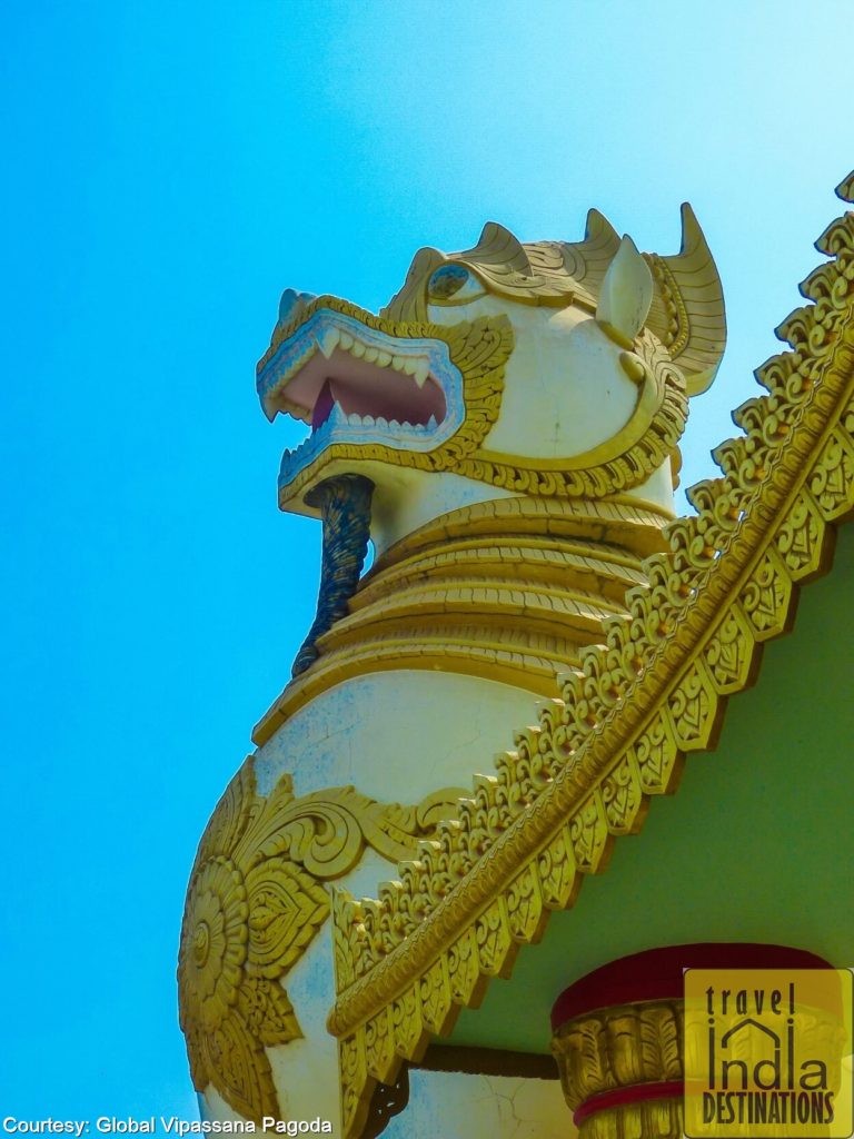 Myanmar Gate Lion