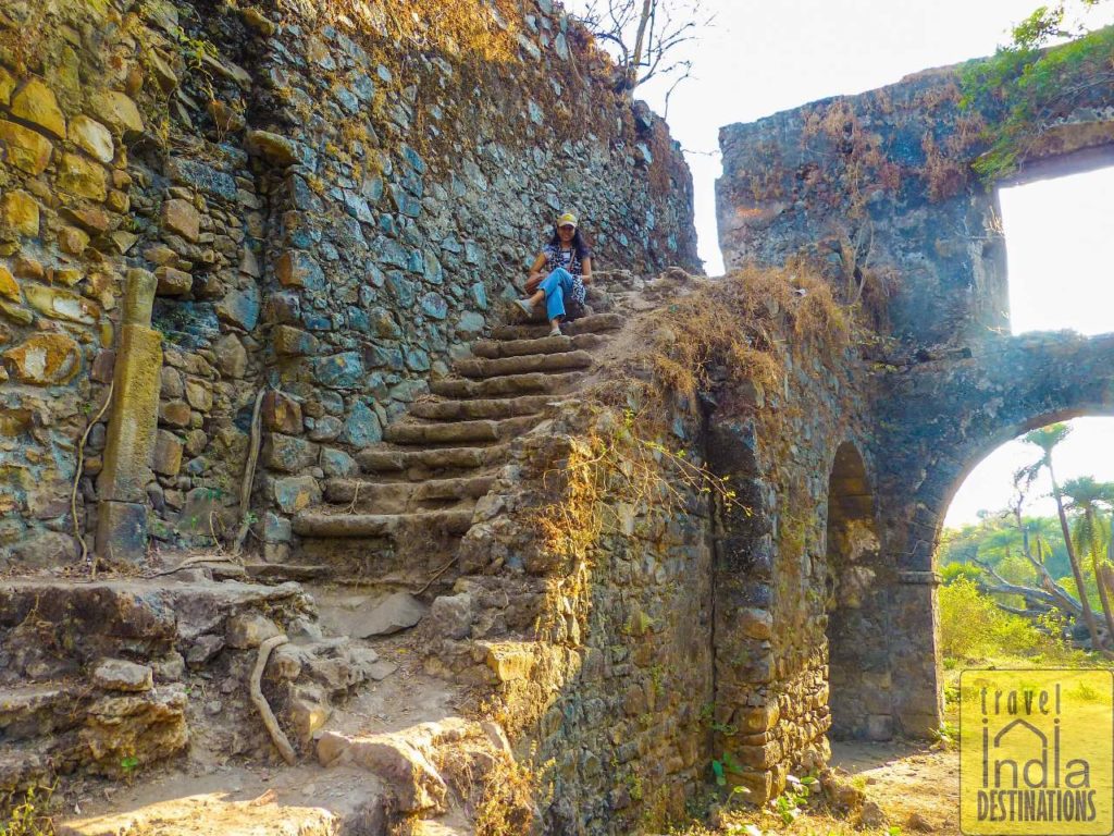 The Stairs to the South East Wall