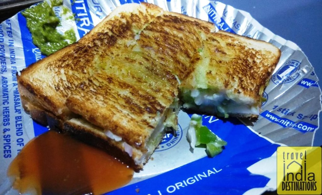 Toasted Sandwich on Mumbai Streets