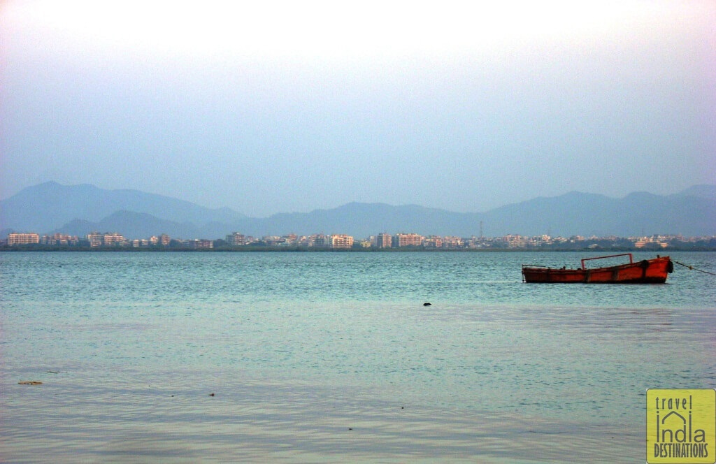View of Mumbai from Vasai Fort