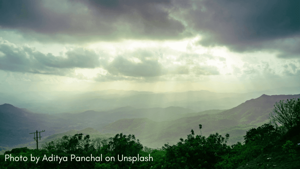 View of Amboli Ghat one of the best monsoon destinations in Konkan