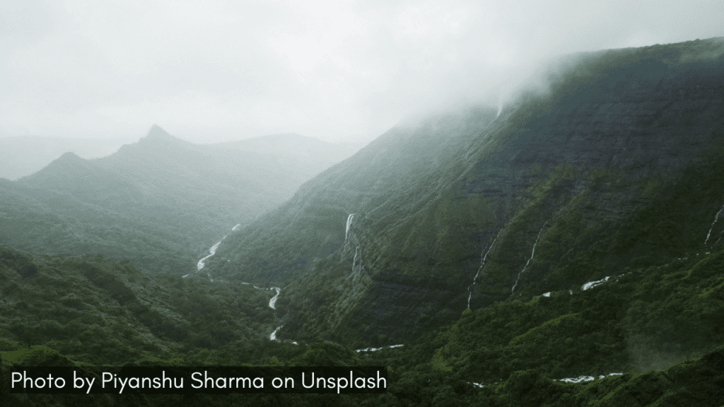 A view of hills in Bhandardara