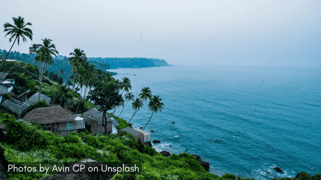 A view of the Cabo de Rama Beach one of the places to visit in Goa in monsoon