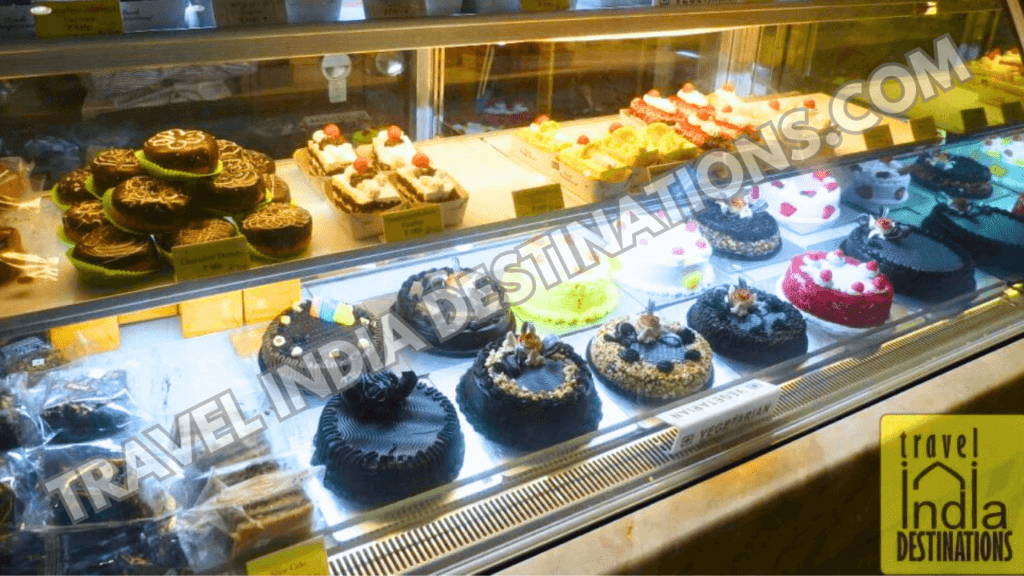 A range of birthday and Christmas cakes at Dark Temptations in Mumbai.