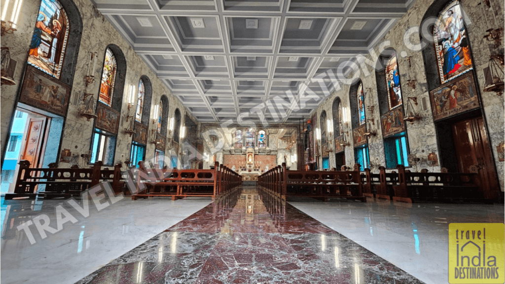 Don Bosco Church in Mumbai Entrance View