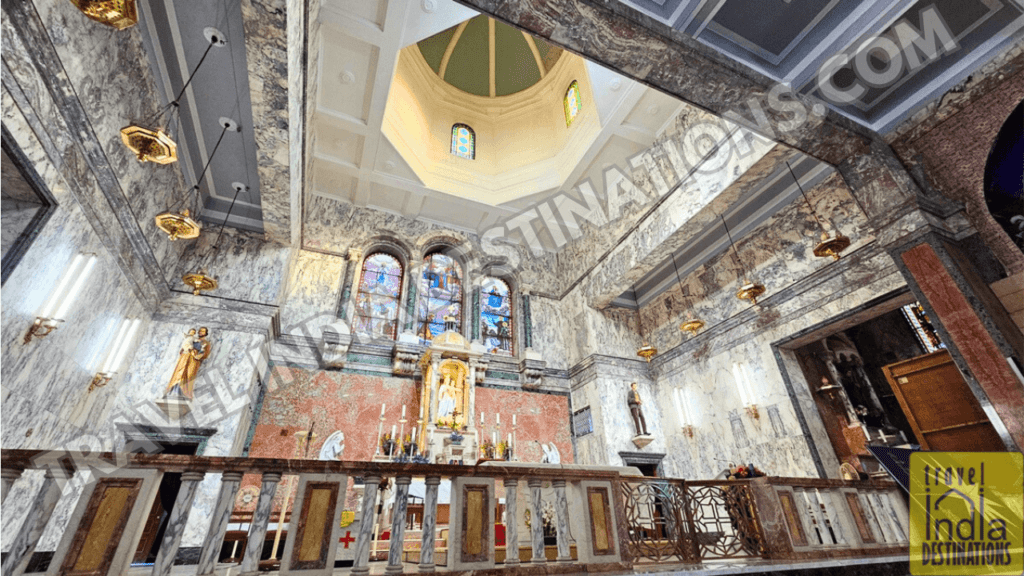 Main altar of Don Bosco Church in Matunga