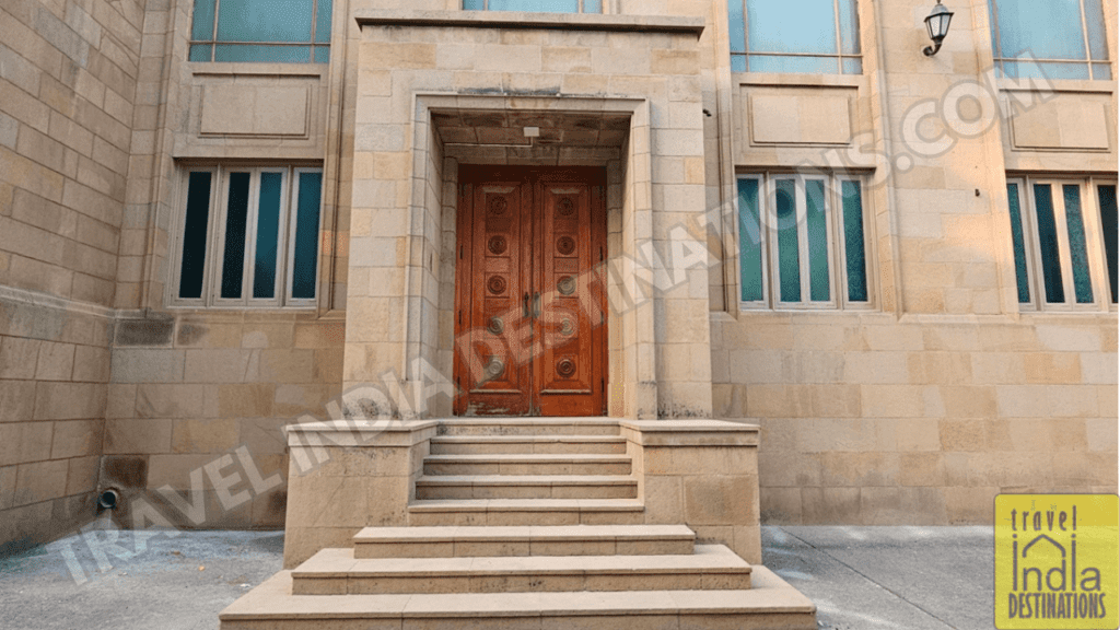 Side door of Don Bosco Church in Mumbai