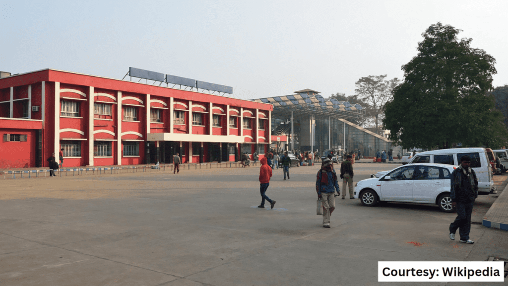Kharagpur Junction railway station, built in 1899, one of India’s oldest stations with the fourth longest platform.