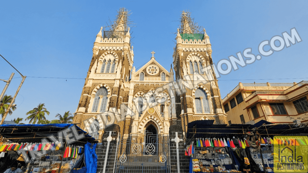 Mount Mary Church with candle shops