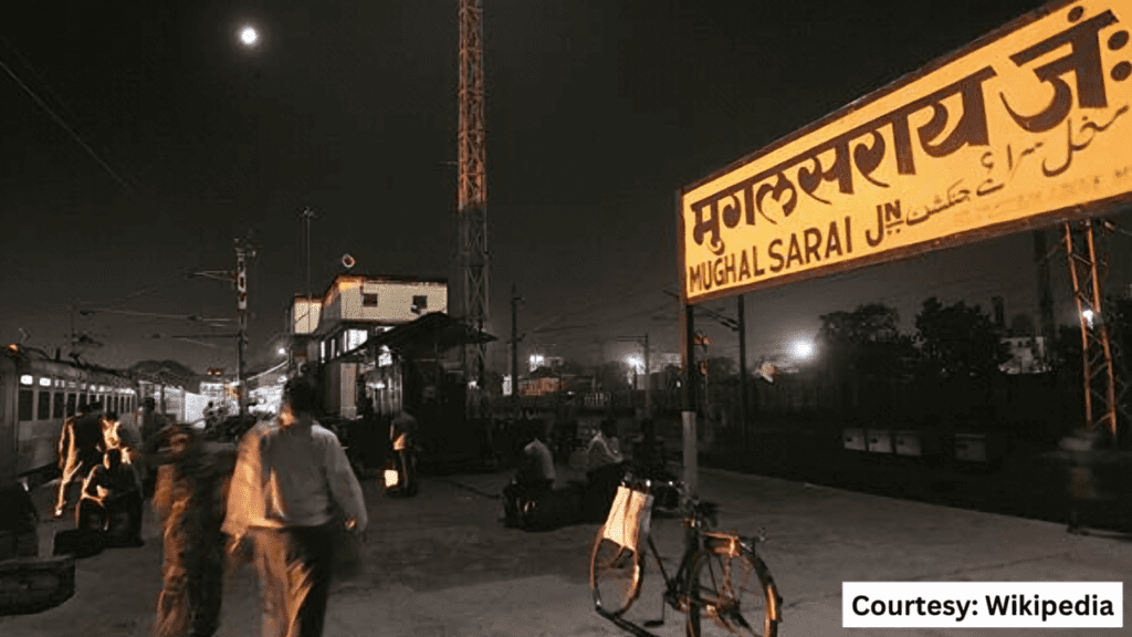 Mughalsarai Junction, now Pandit Deen Dayal Upadhyaya Junction, major historic railway hub in Uttar Pradesh.