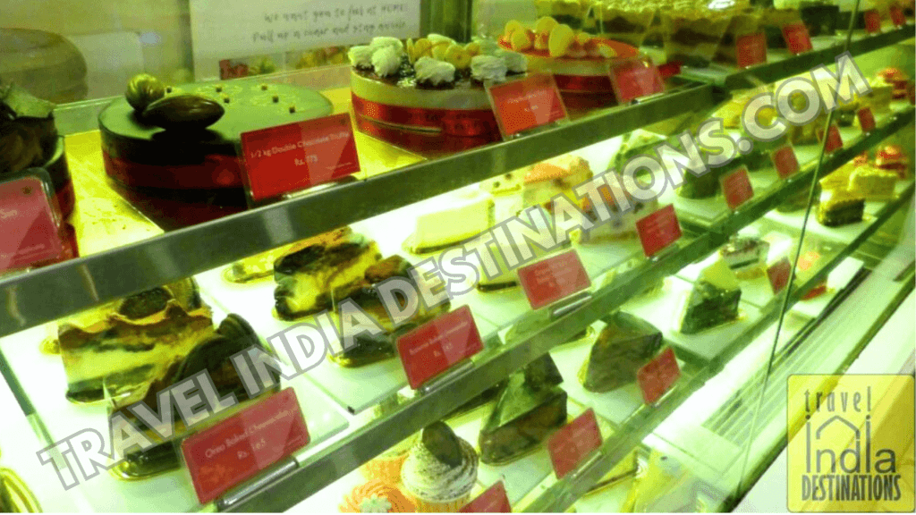 A range of Christmas cakes in Mumbai at Poetry Love and Cheesecake store, one of the best cake shops in the city.