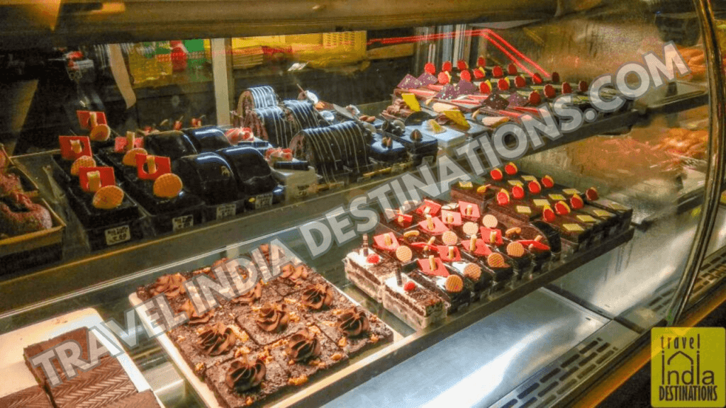 A range of pastries available at Ribbons and Balloons store in Mumbai for birthday and Christmas parties.