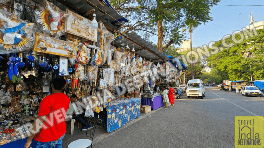 roadside stalls near Mount Mary Church