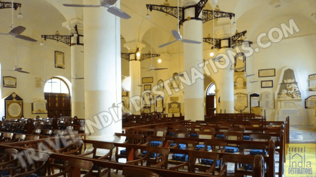 The interiors of the St Thomas church in Mumbai
