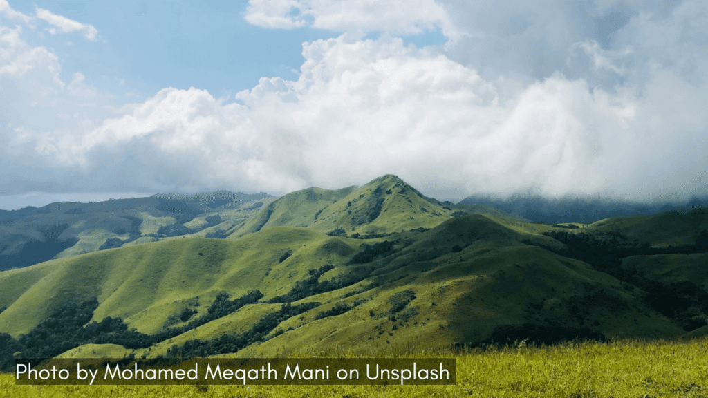 The rolling hills of Sakleshpur is one of the best monsoon places in Karnataka for those who love waterfalls and scenic views.
