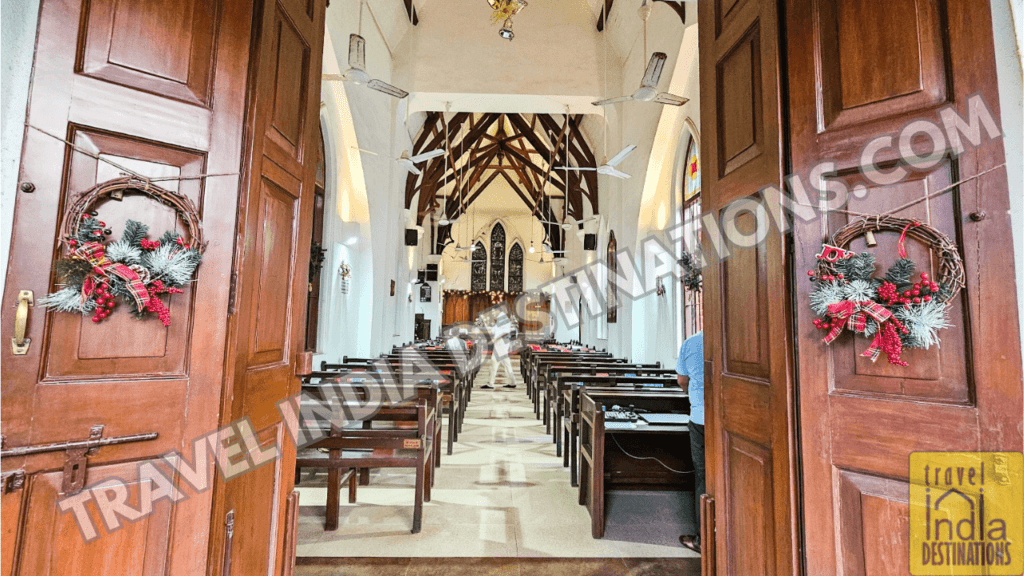 A view from the main door