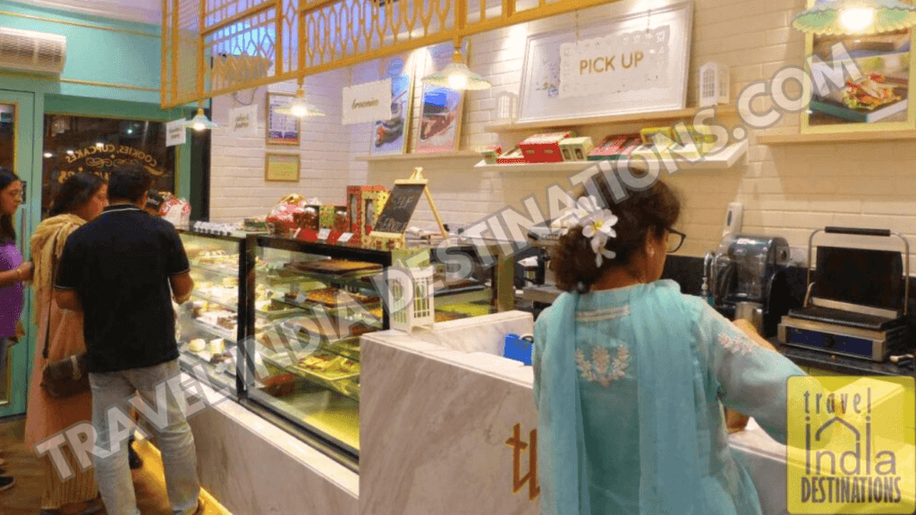 Theobroma Colaba store is one of the best Christmas cake shops in Mumbai.