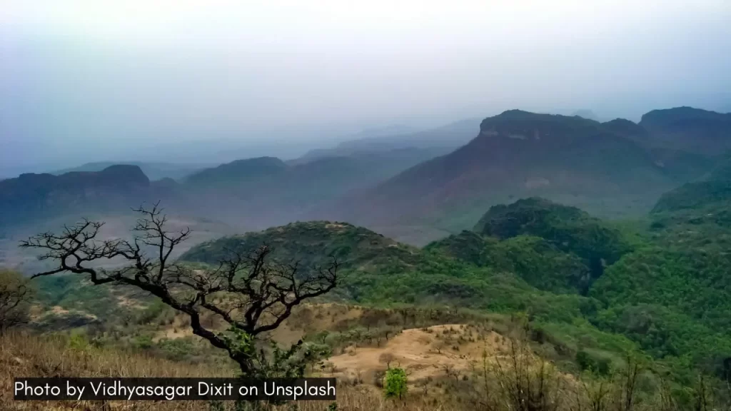 a view of Pachmarhi in Madhya Pradesh one of the best places to visit in summer in India