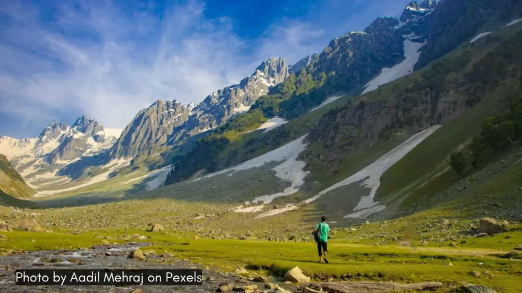 a view of Sonamarg in Jammu and Kashmir one of the best places to visit in summer in India