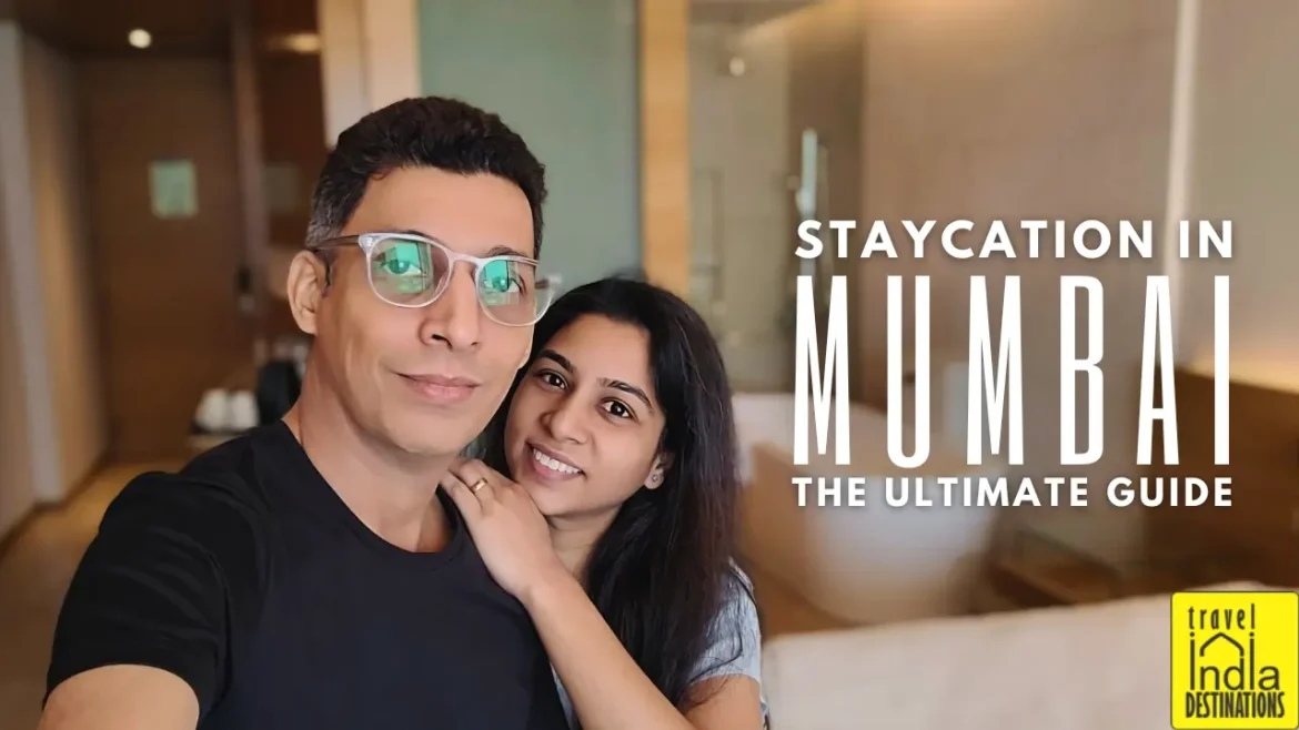couple enjoying staycation in Mumbai at Westin Garden City