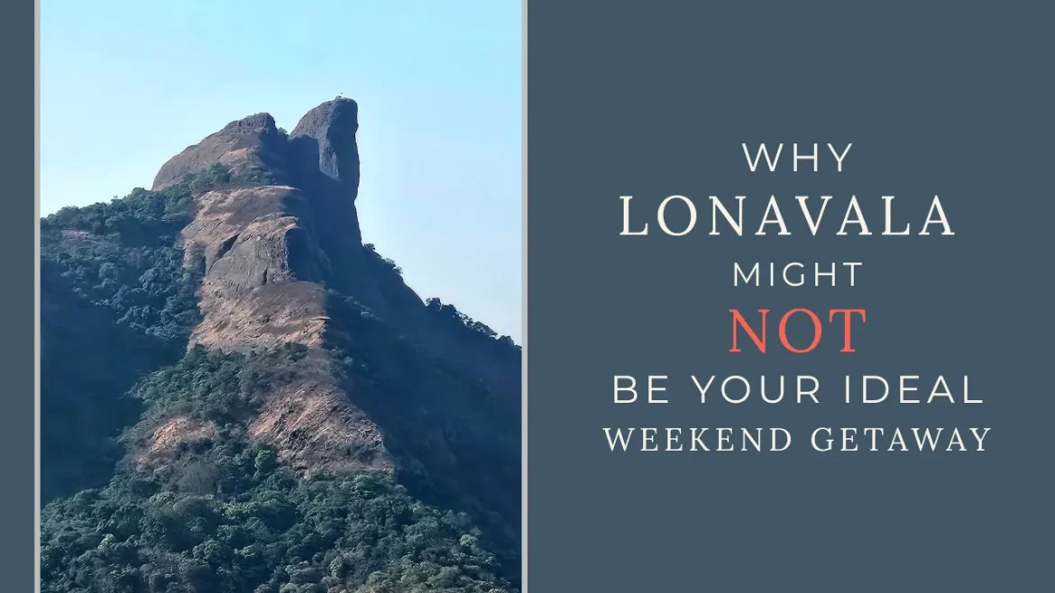 A picture of Duke's Nose in Lonavala one of the best weekend getaway destinations near Mumbai.