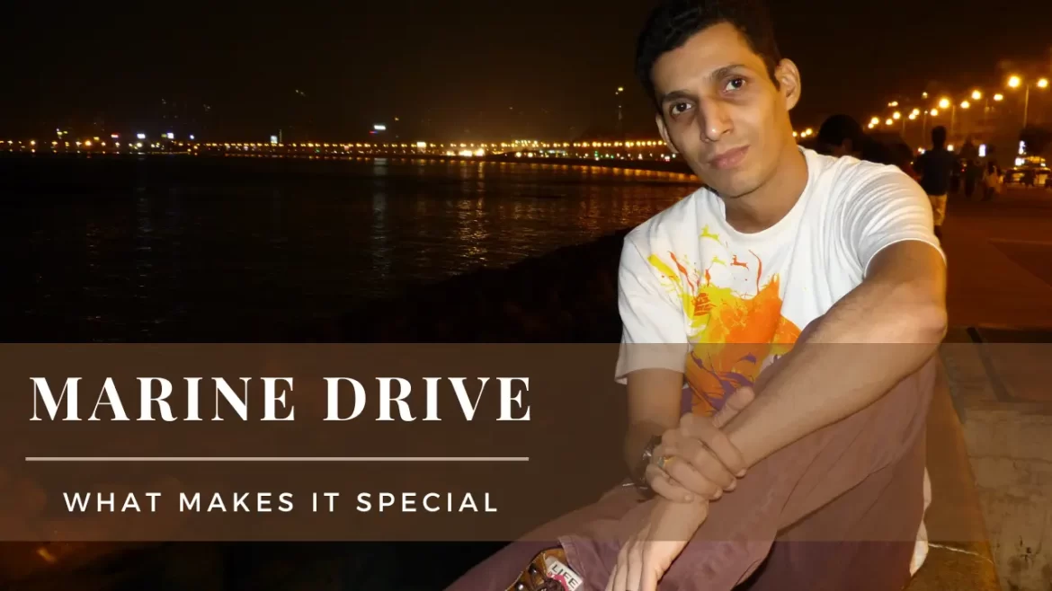 Sharukh Bamboat enjoying evening at Queen's Necklace Marine Drive Mumbai