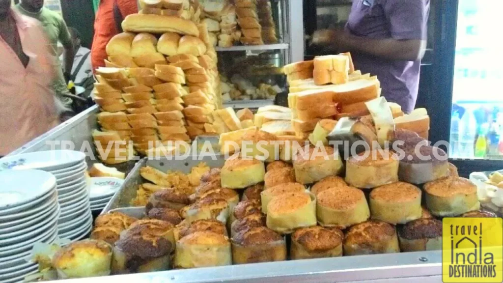 A tray of mawa cakes at B. Merwan & Co. one of the best Irani cafes in Mumbai