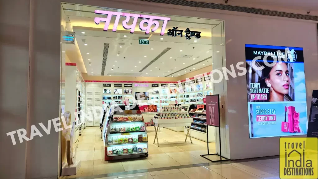 Nykaa Outlet in a shopping mall in Mumbai can offer a range of beauty and makeup products for festivities and special events.
