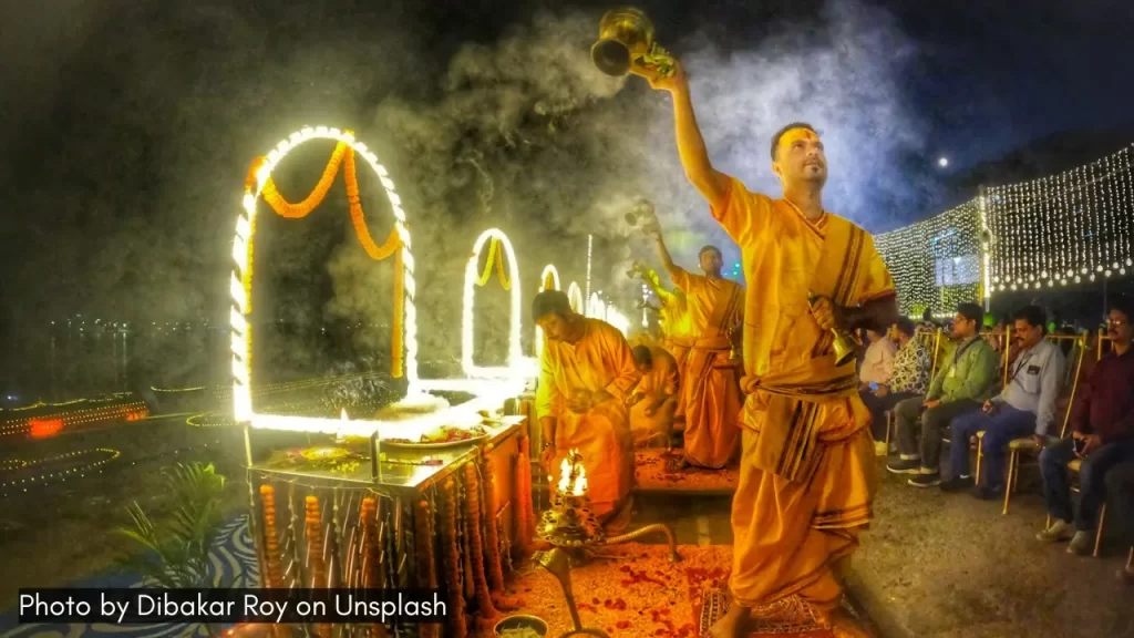 Diwali celebrations in Kolkata with Kali Puja, one of the best places to travel in October.