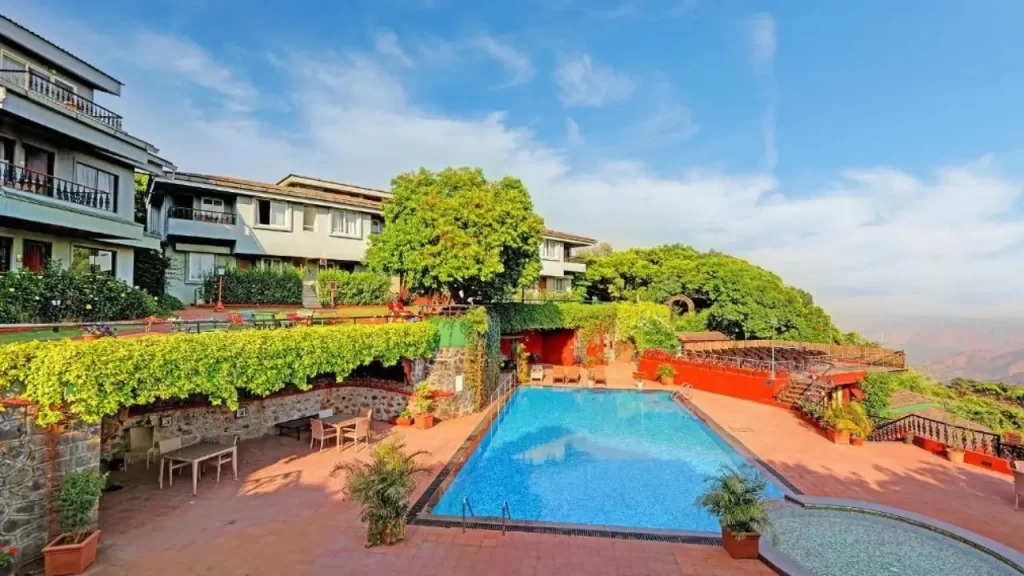 Ramsukh Resorts & Spa with swimming pool, one of the best wellness retreats in Mahabaleshwar