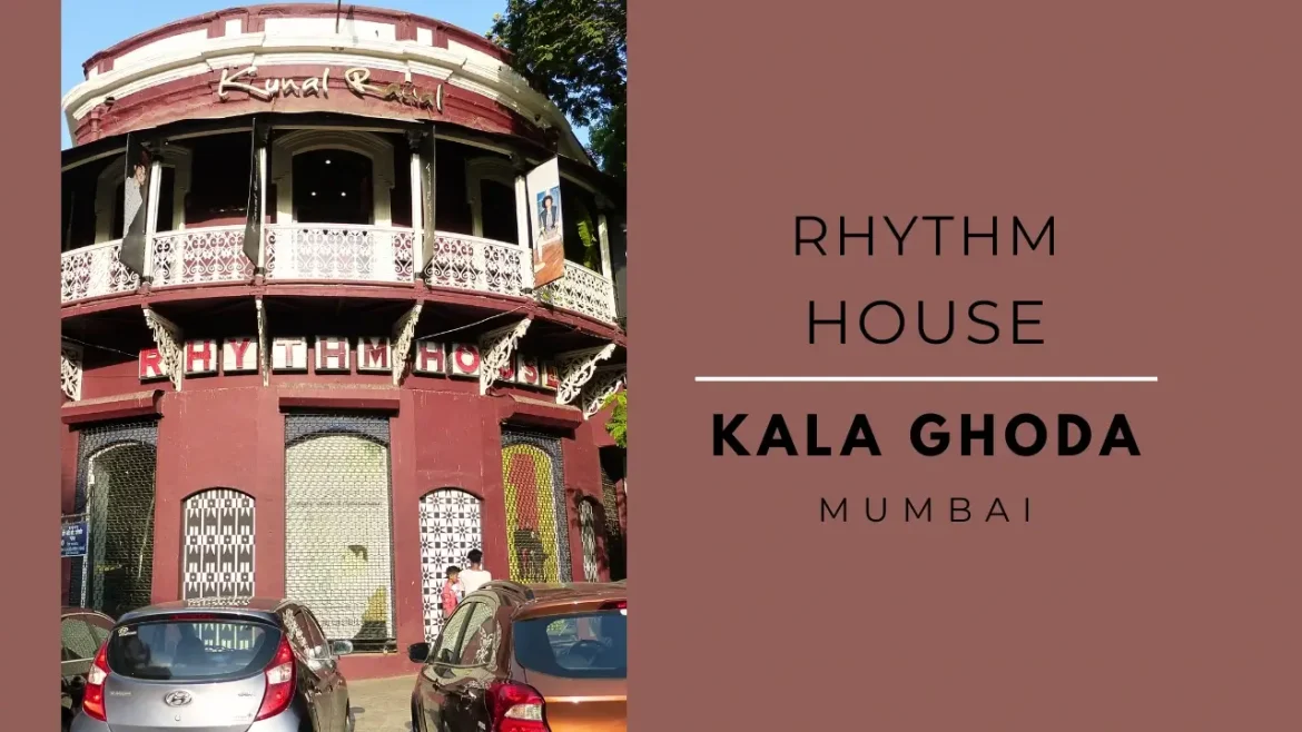 Exterior shot of Rhythm House at Fort in Kala Ghoda district.