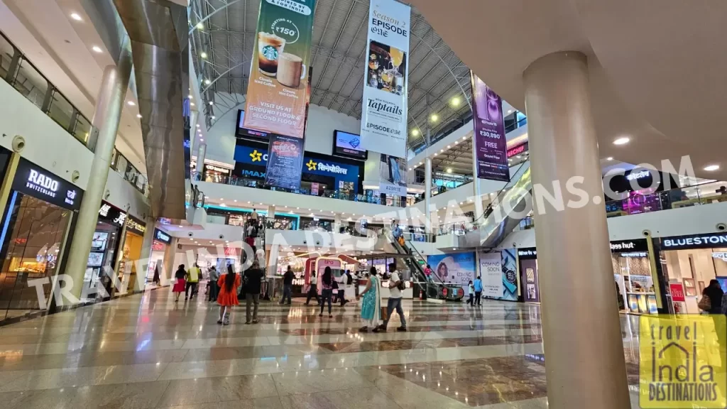 Spacious interiors of Viviana Mall with a wide open layout, bright lighting, and a modern architectural design